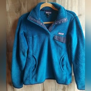 Patagonia Snap Fleece Pullover Sz S Womens